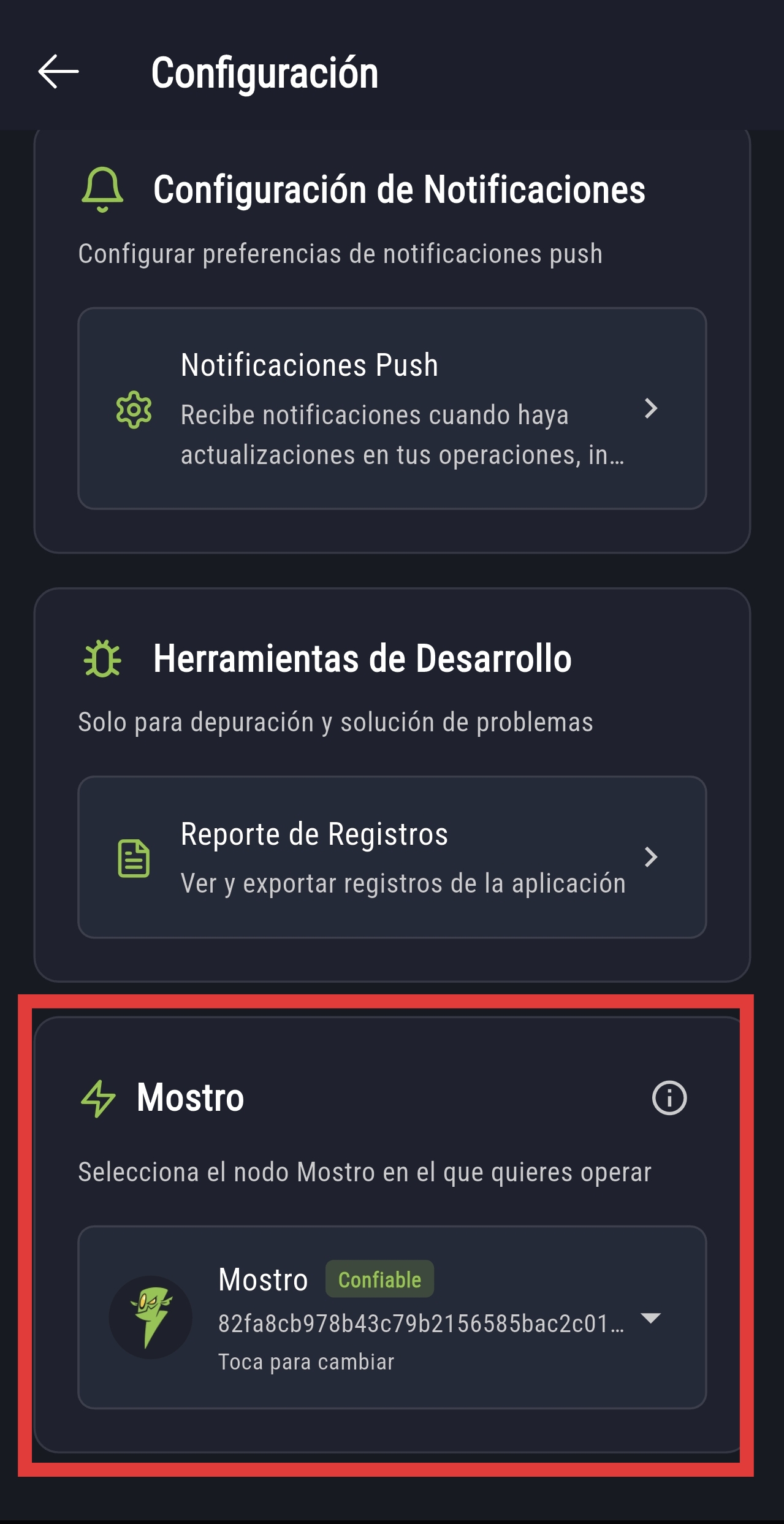 Paso 2: Selecciona Configuración